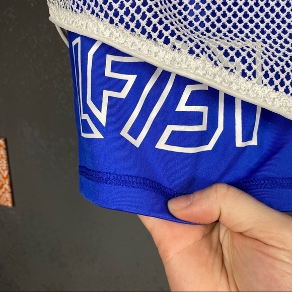 LF Brand mesh and spandex bike athletic shorts - Picture 6 of 8